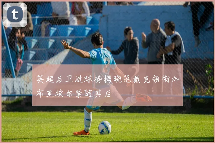 英超后卫进球榜揭晓范戴克领衔加布里埃尔紧随其后